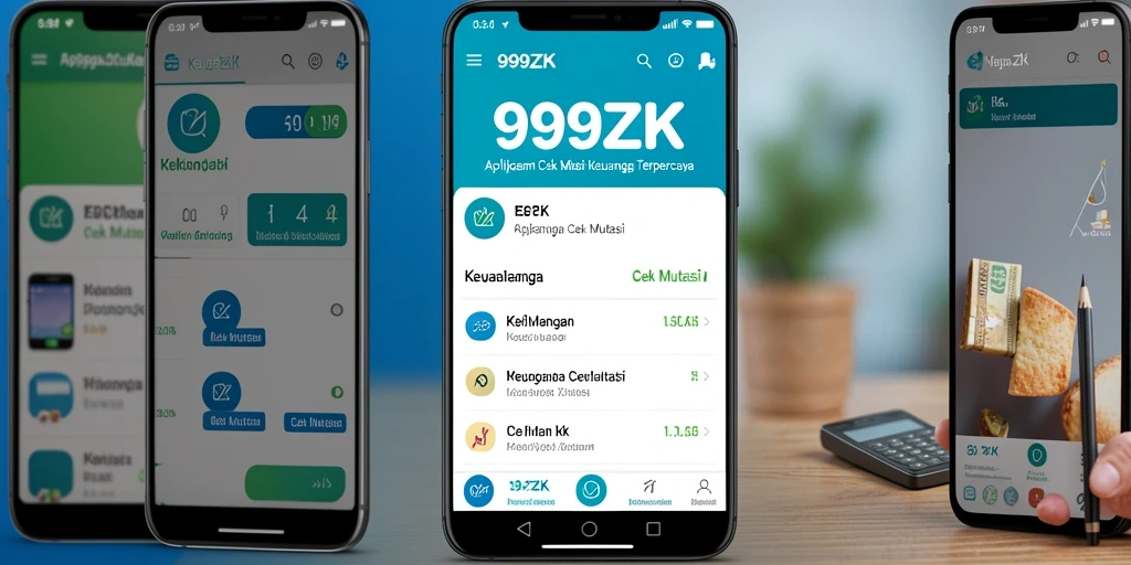 Screenshot antarmuka aplikasi Cek Mutasi 999ZK yang interaktif dan informatif.