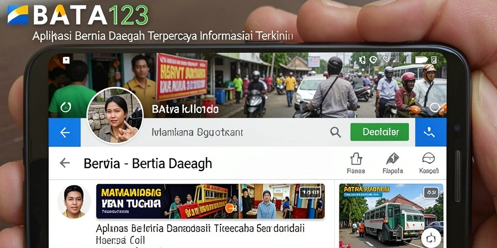 Antarmuka sederhana dan informatif dari BATA123.